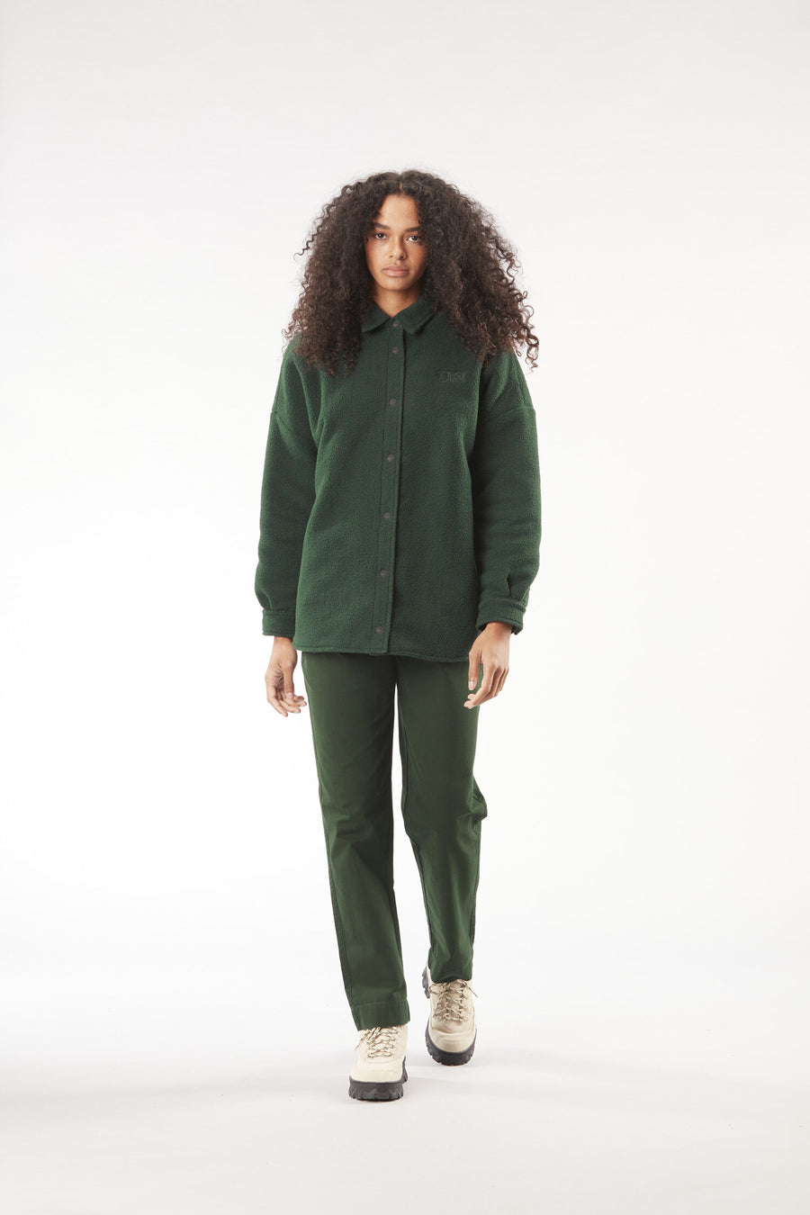 ABERRY FLEECE SHIRT __color:Scarab#14