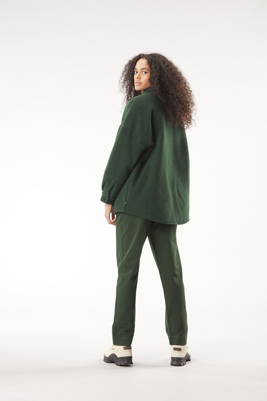 ABERRY FLEECE SHIRT __color:Scarab#15