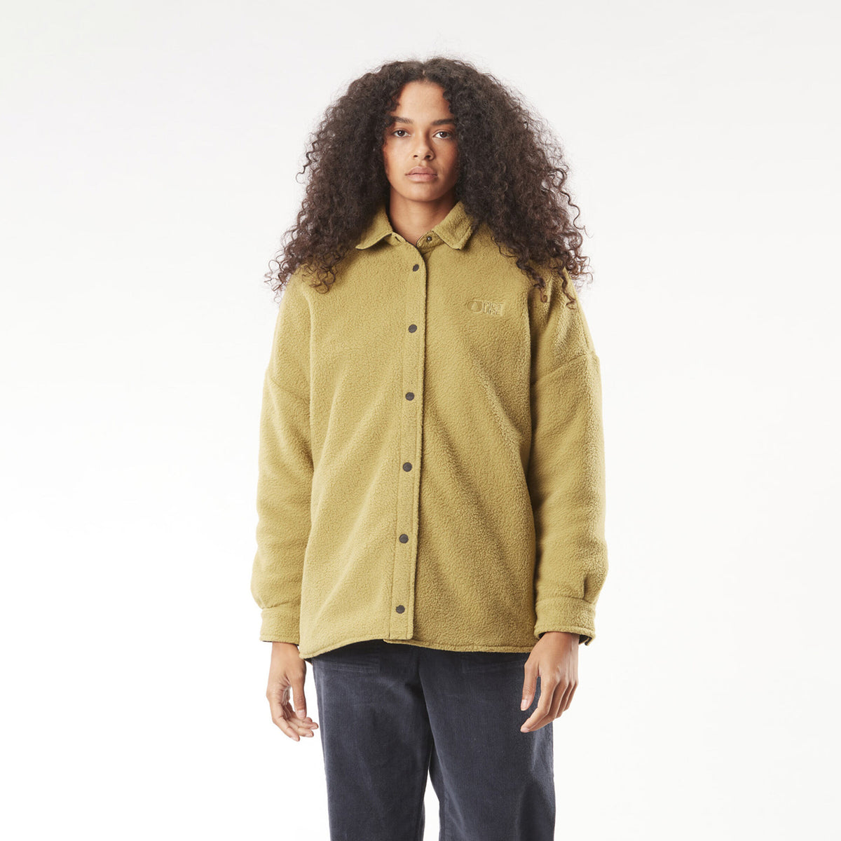 ABERRY FLEECE SHIRT __color:Fennel_Seed#0