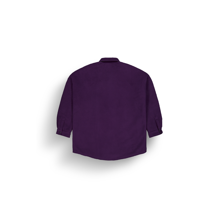 ABERRY FLEECE SHIRT __color:Potent_Purple#11