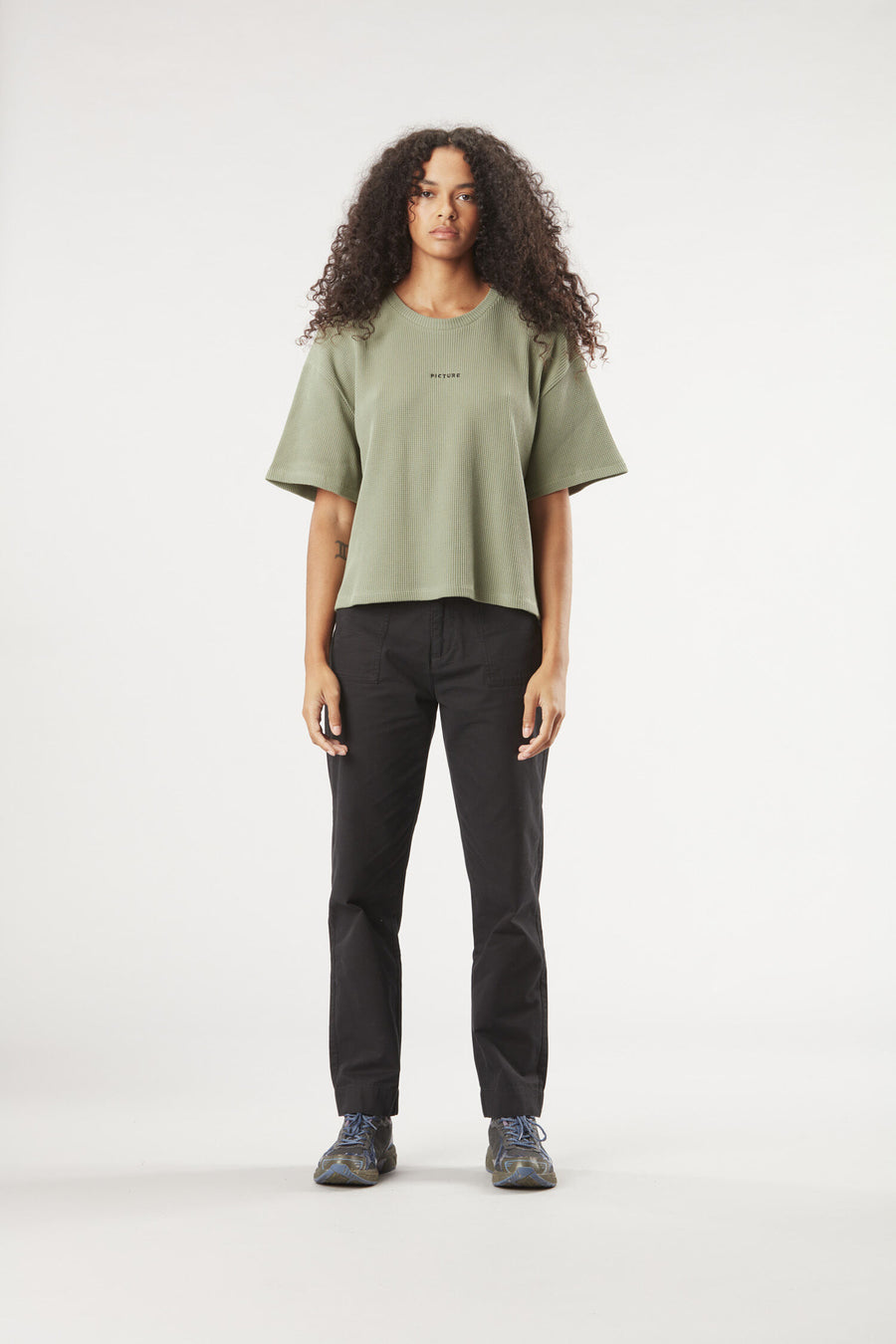 FRAGGI TEE __color:Green_Spray#1