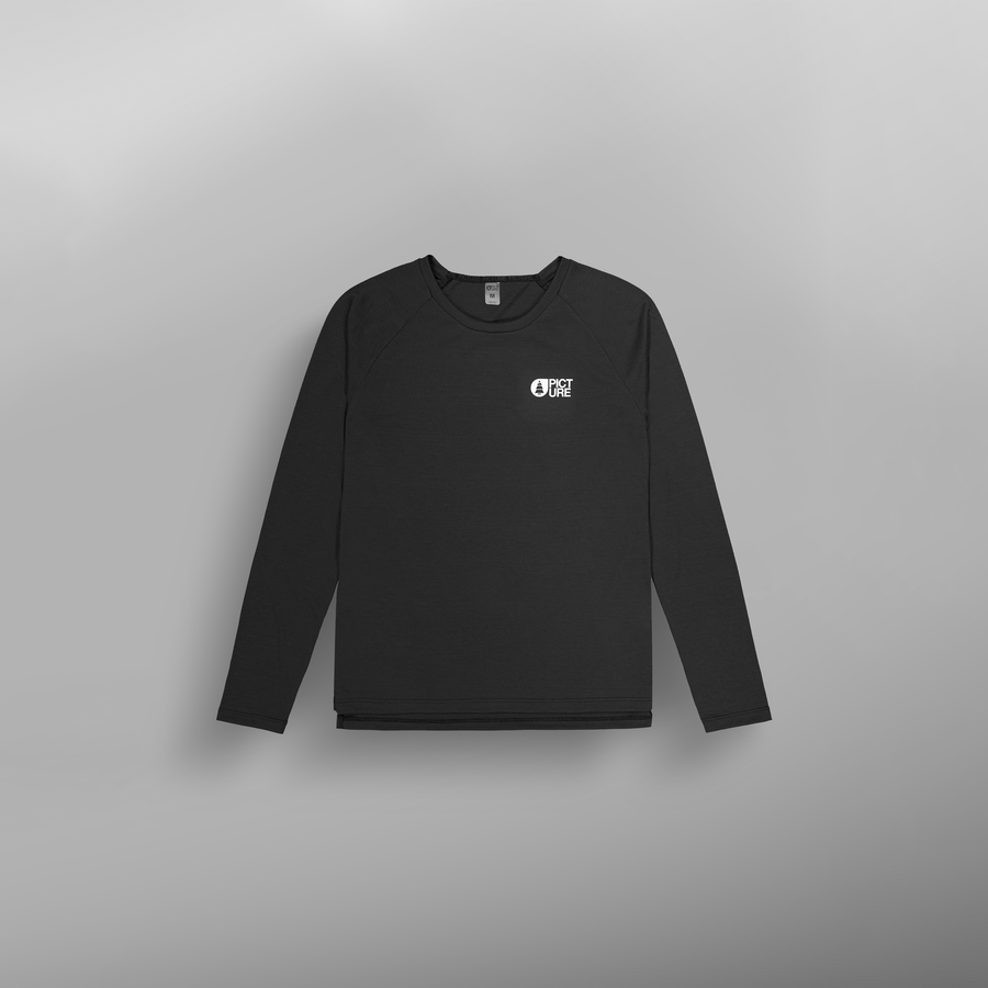 CLAME LS TECH TEE __color:Black#5