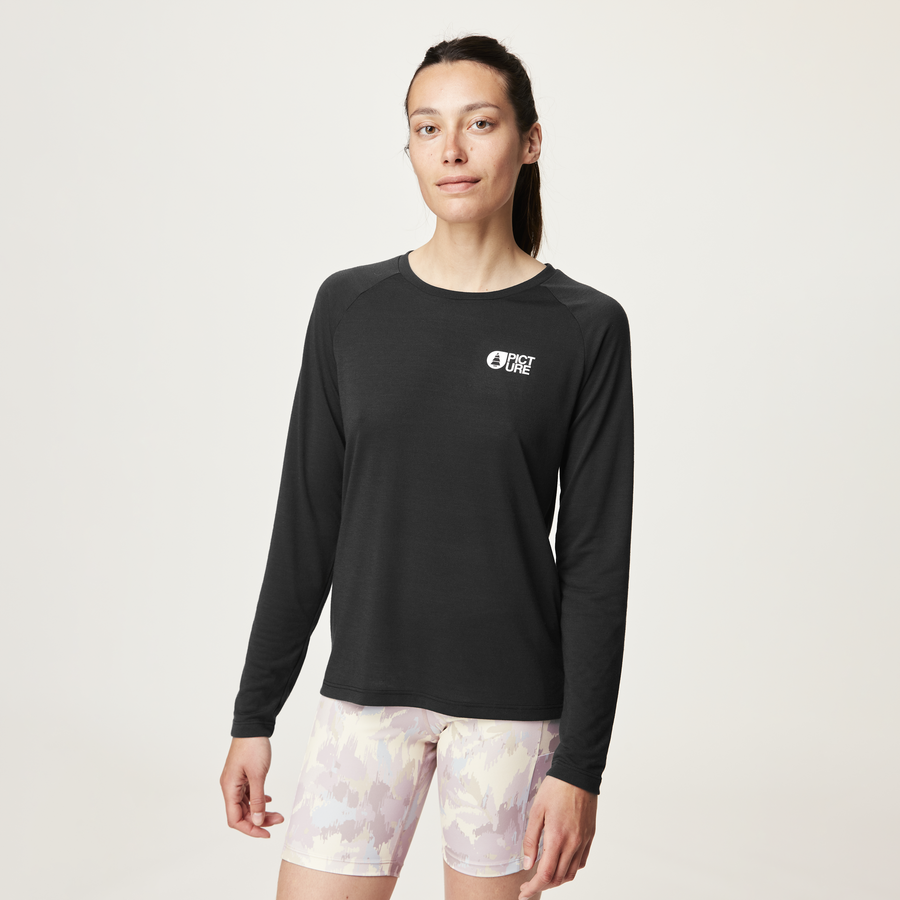 CLAME LS TECH TEE __color:Black#3