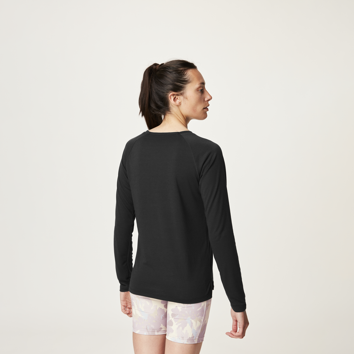 CLAME LS TECH TEE __color:Black#4