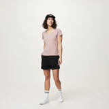 BASEMENT REV TEE __color:Woodrose#24