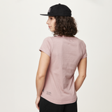 BASEMENT REV TEE __color:Woodrose#25