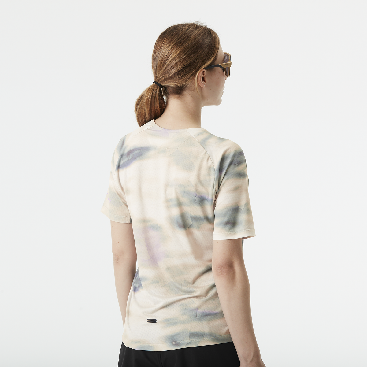 ICE FLOW PRINTED TECH TEE __color:Celerity_Print#2