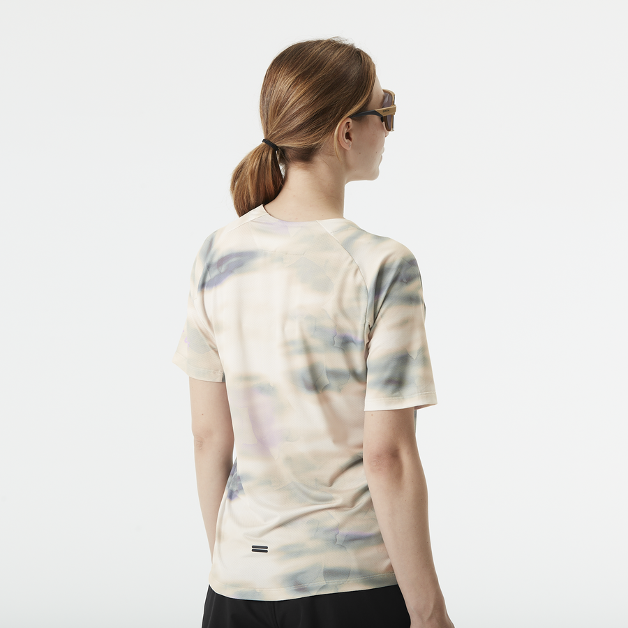 ICE FLOW PRINTED TECH TEE __color:Celerity_Print#2