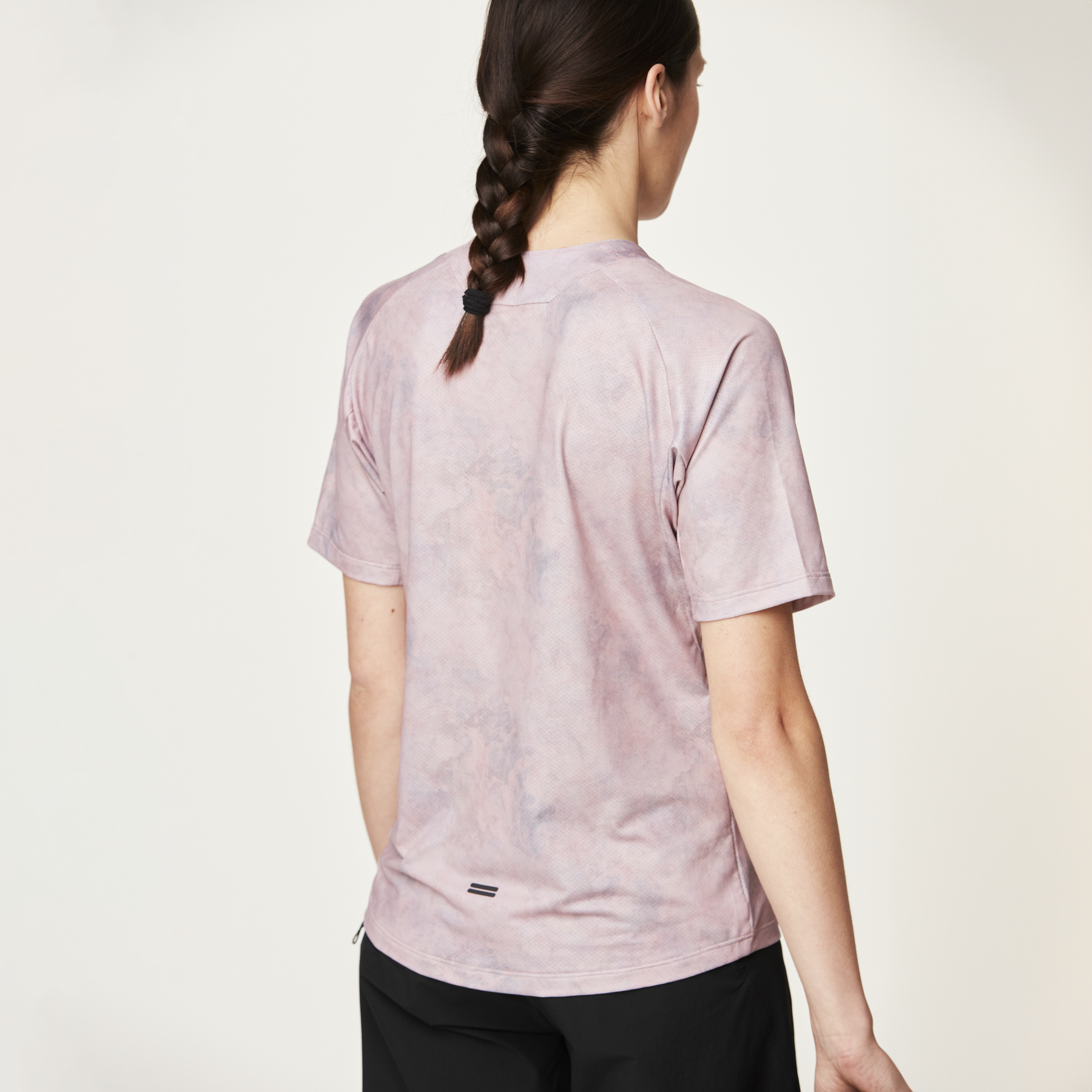 ICE FLOW PRINTED TECH TEE __color:Light_Earthly#9
