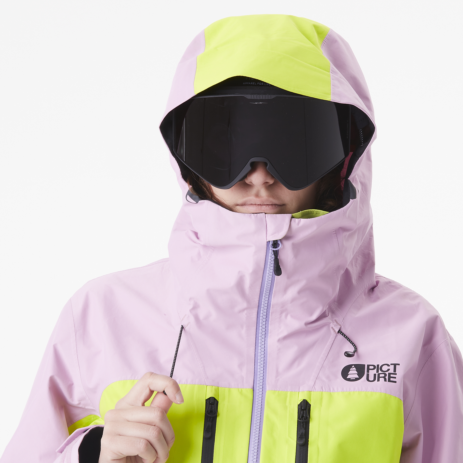 ACIDIC 3L XPORE JKT __color:Orchid_Acid_Lime#17