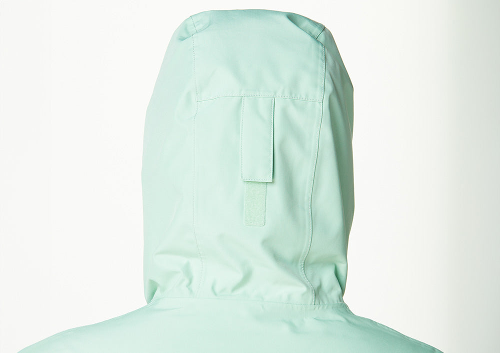 Capuche ergonomique avec système d'ajustement en un point