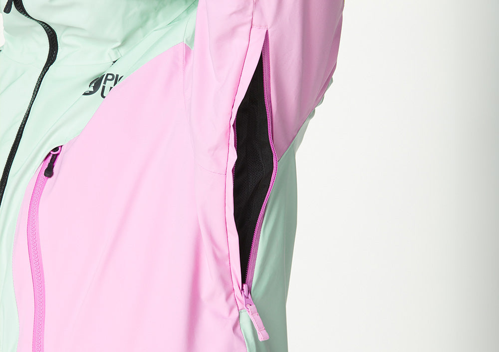 Achsel-Zipper