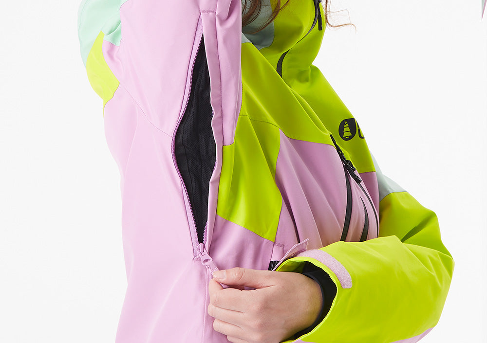 Achsel-Zipper