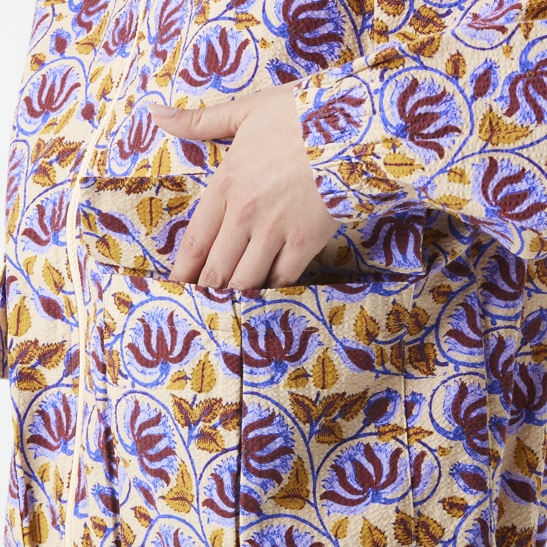 SERENATA PRINTED JKT __color:Alpine_Thistle_Print#3