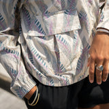 SERENATA PRINTED JKT __color:Birdiplum_Print#13