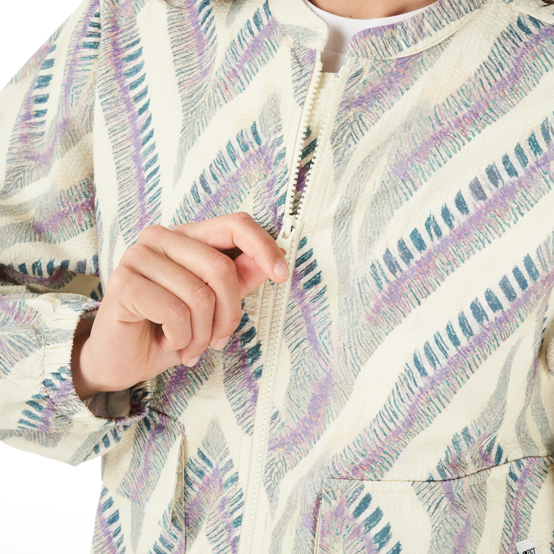 SERENATA PRINTED JKT __color:Birdiplum_Print#19