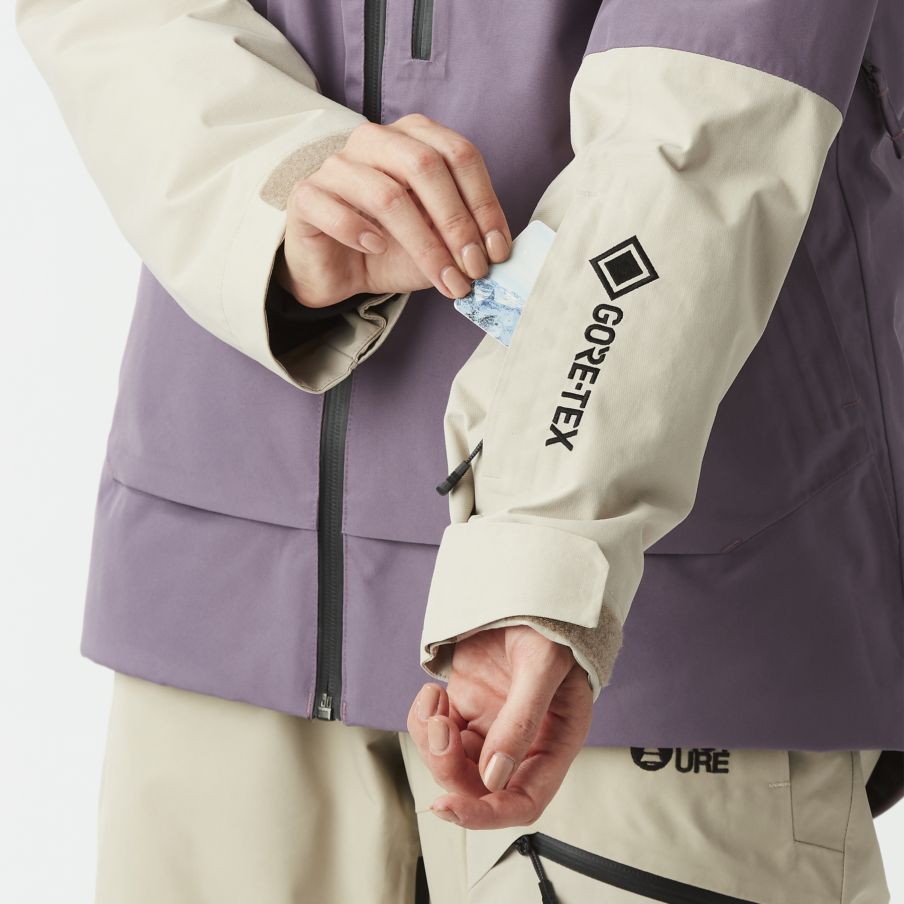 MEREPI W GORE TEX JKT __color:Grape_Jam#20