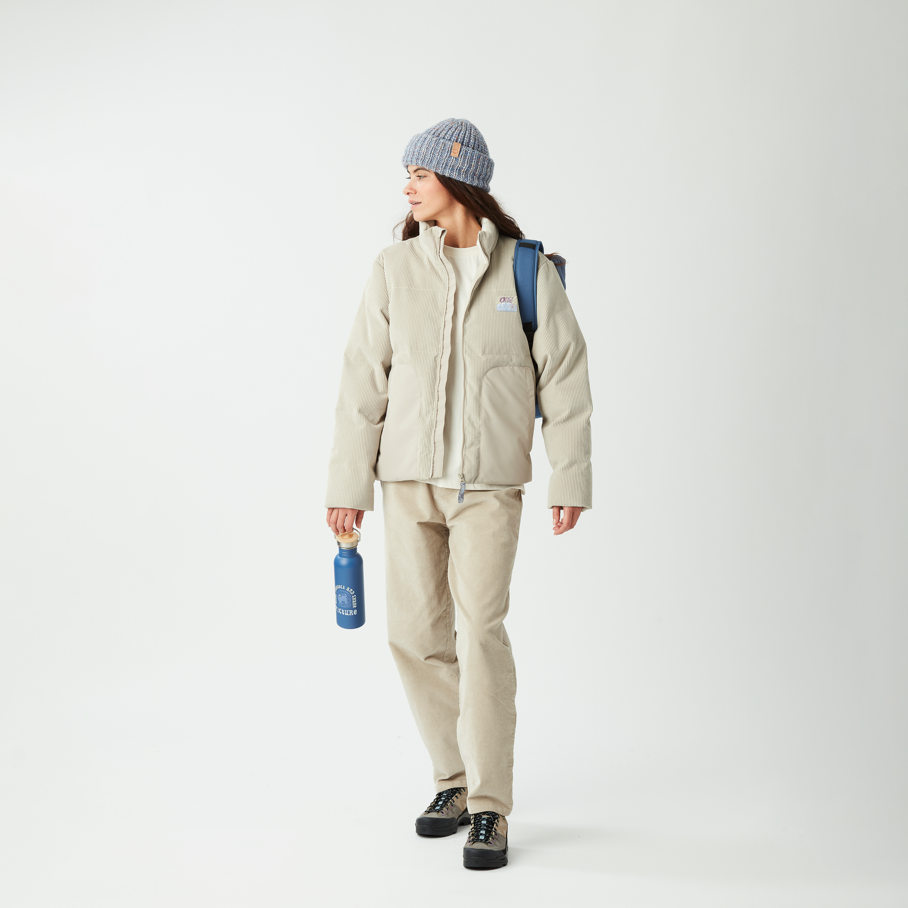 NURY PUFFER JKT __color:Pure_Cashmere#7
