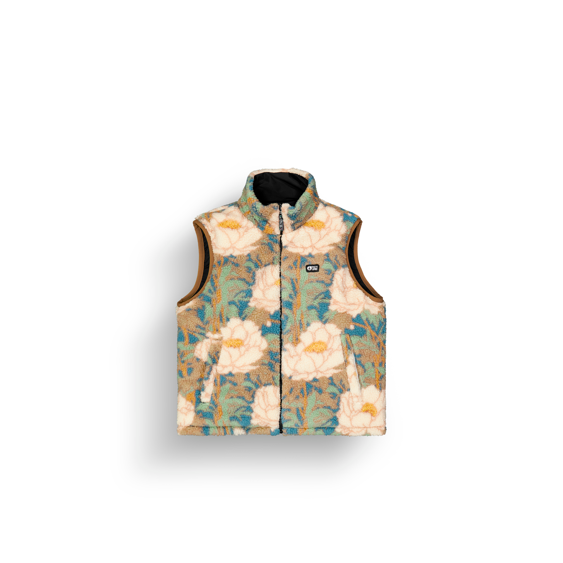 HYLLA REV VEST __color:Black_Timeless_Flower#13