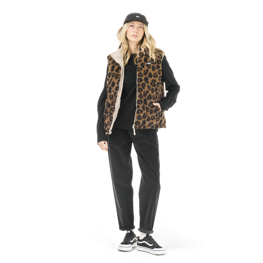 HYLLA REV VEST __color:Wild_Spot_Print#38