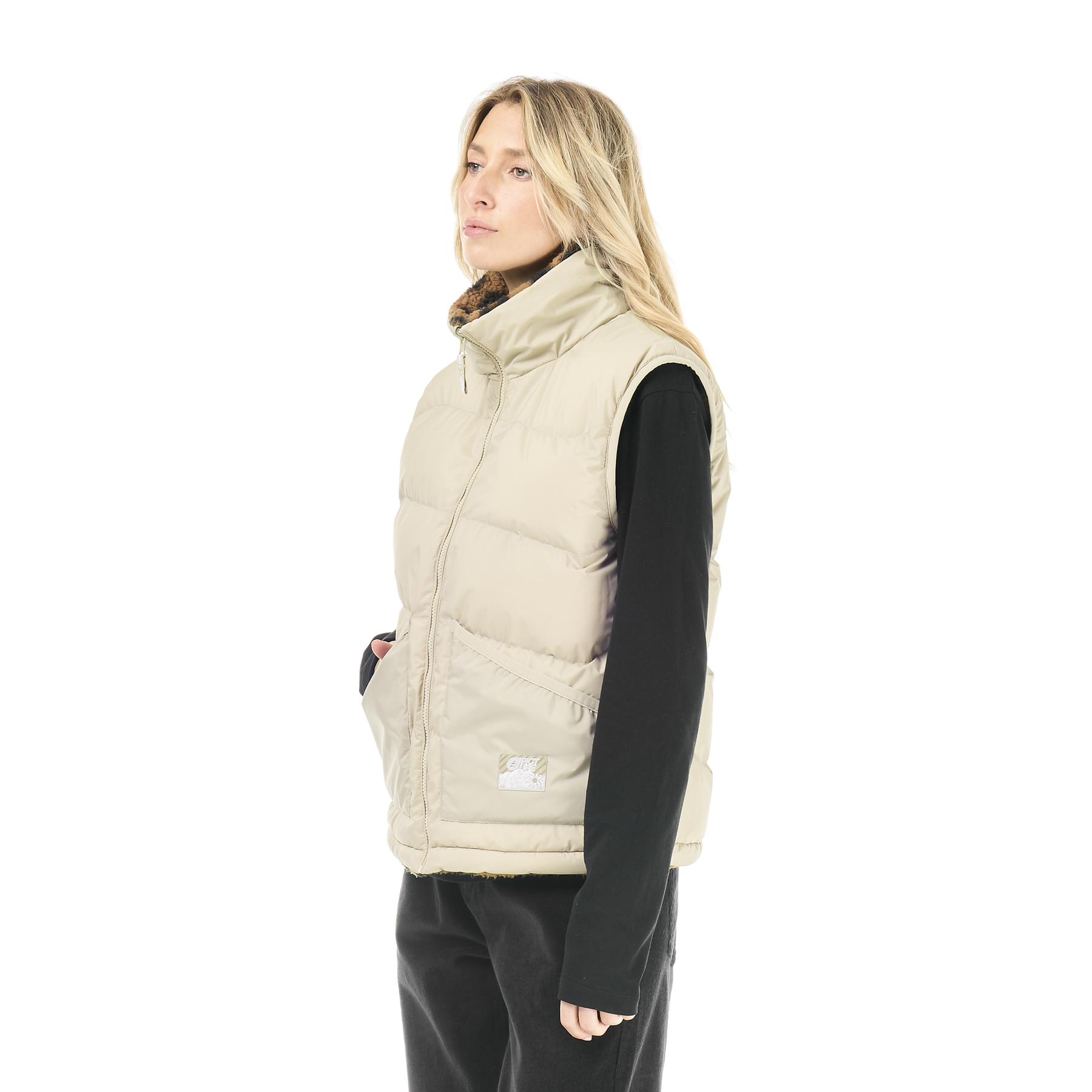 HYLLA REV VEST __color:Wild_Spot_Print#44