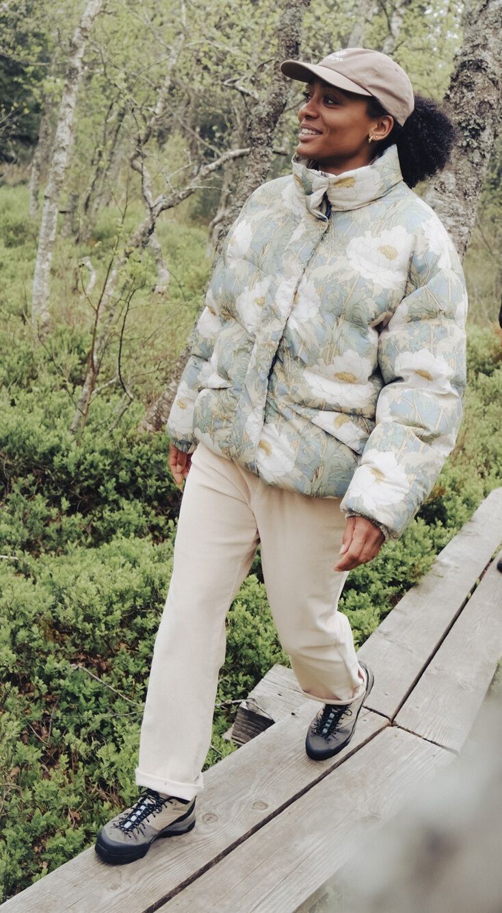 FLIB PUFFER JKT __color:Timeless_Flower_Print#1