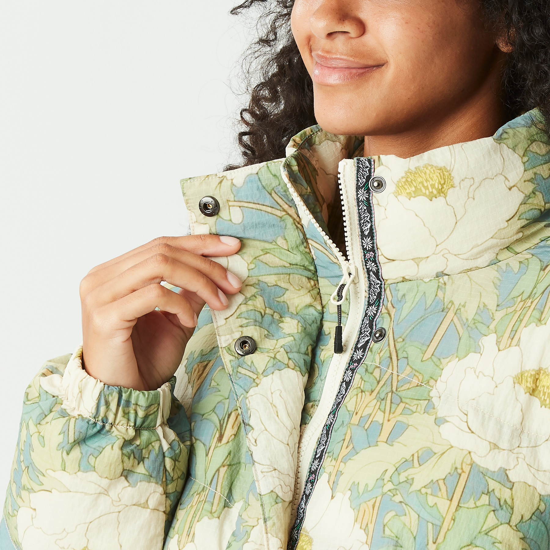 FLIB PUFFER JKT __color:Timeless_Flower_Print#5