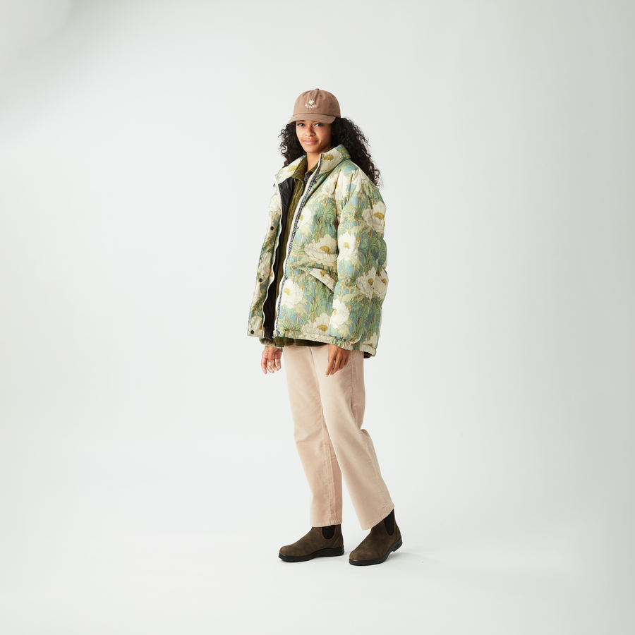 FLIB PUFFER JKT __color:Timeless_Flower_Print#4