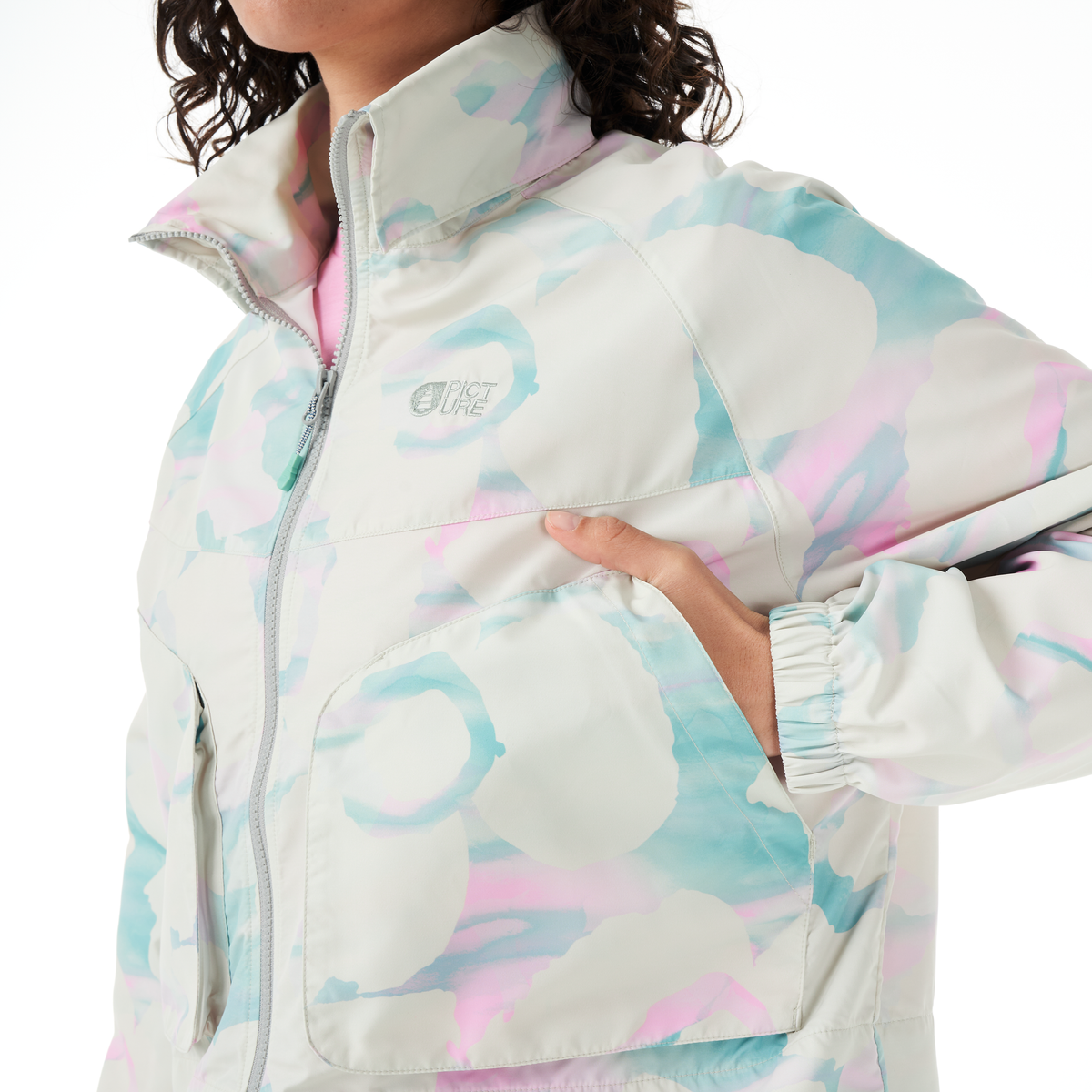 KALIA PRINTED JKT __color:Sakura_Bloom_Print#7