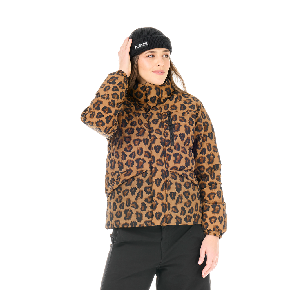 Warm high collar 