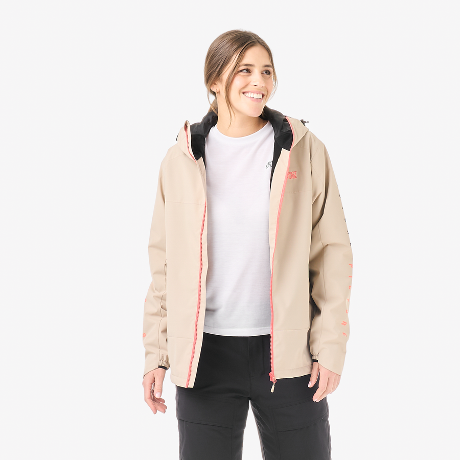 Veste de randonnée imperméable femme SURFACE