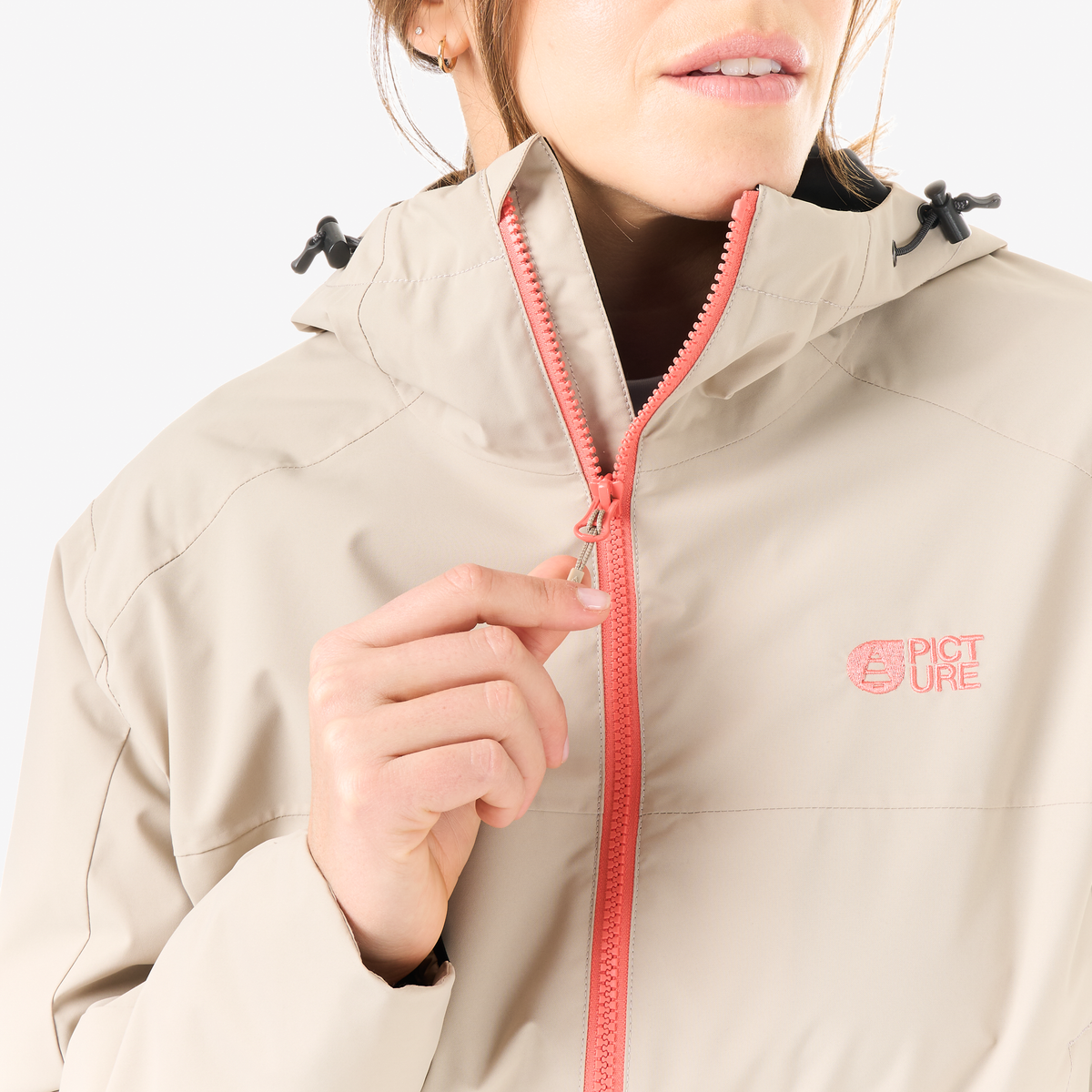 Veste de randonnée imperméable femme SURFACE