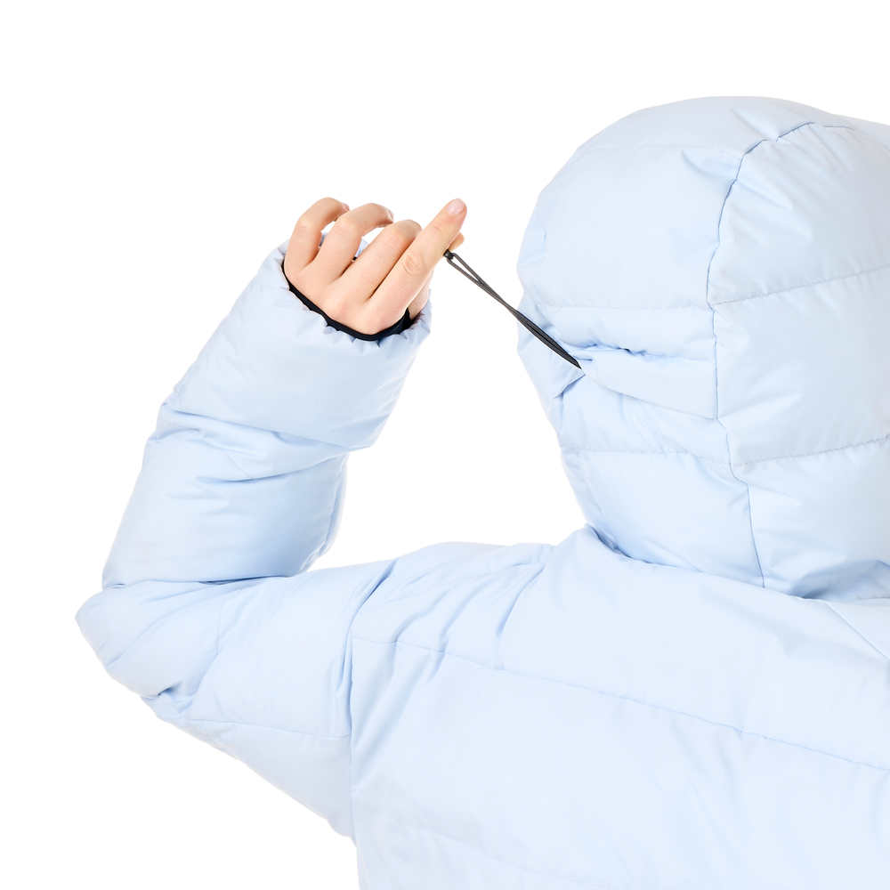 Ergonomic hood with single-point adjustment system