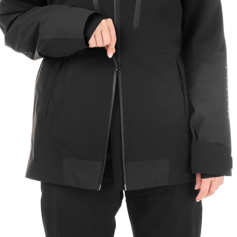 YKK® waterproof two-way zipped opening