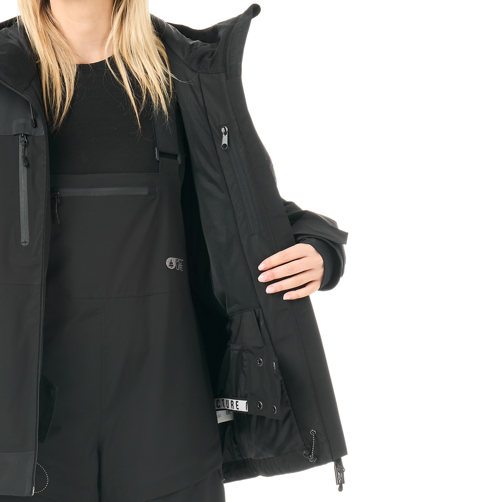 Zipped interior pocket