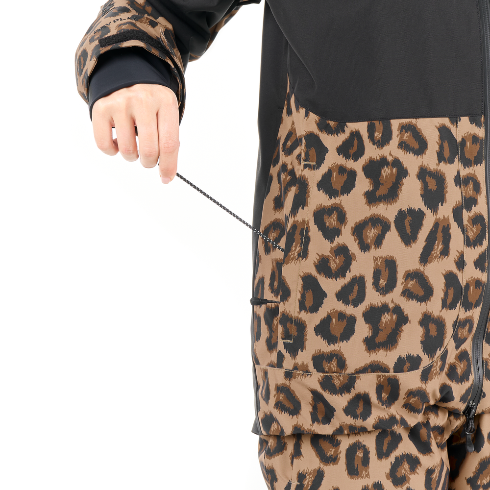 Adjustable hem with drawcord