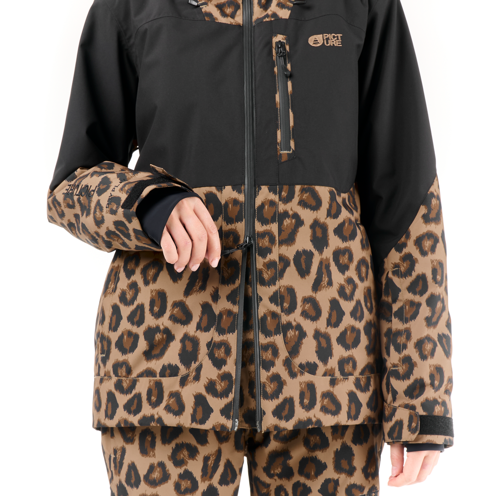 YKK® waterproof two-way zipped opening