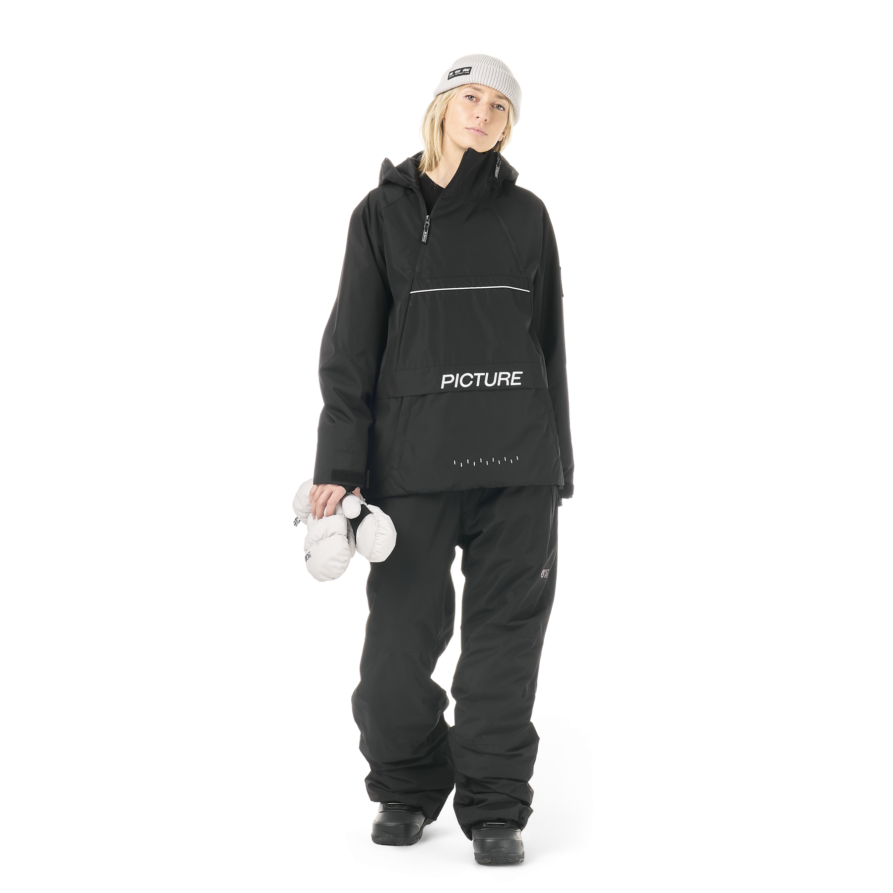 LUMA 1/4 ZIP __color:Black#17