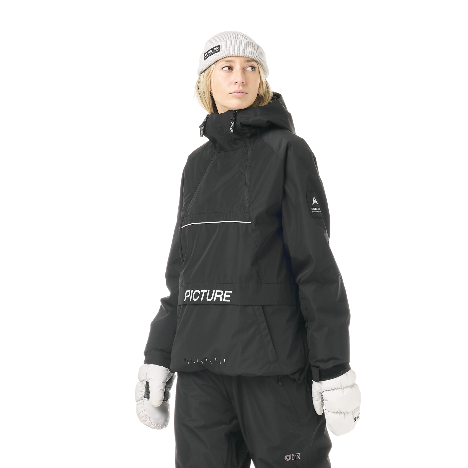 LUMA 1/4 ZIP __color:Black#16