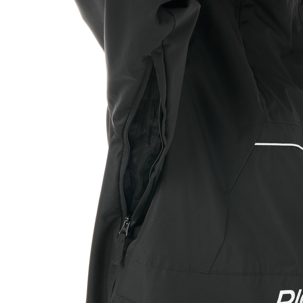 Pit zipped opennings