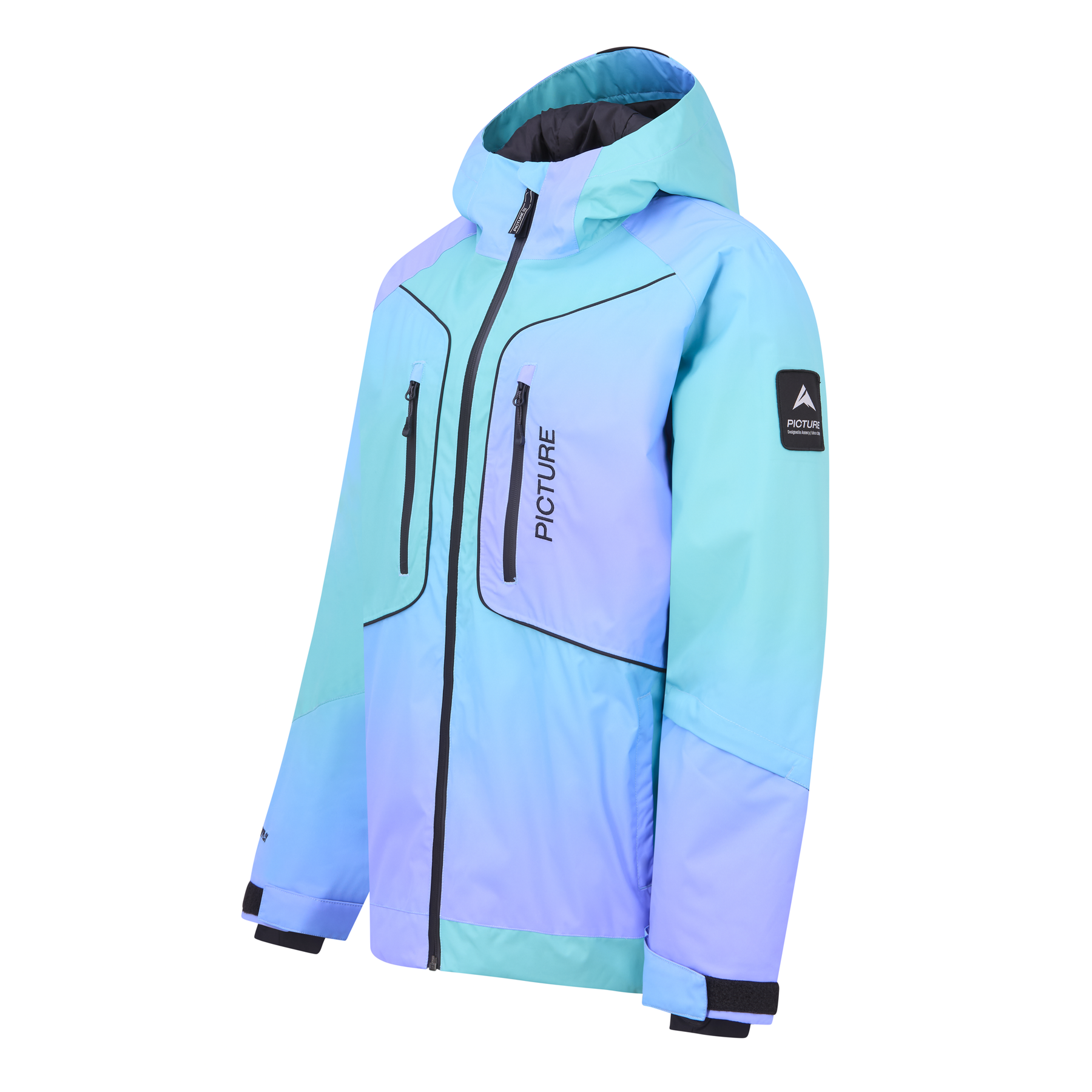 LUMA GRADIENT JACKET __color:Frozen_Gradient_Print#19