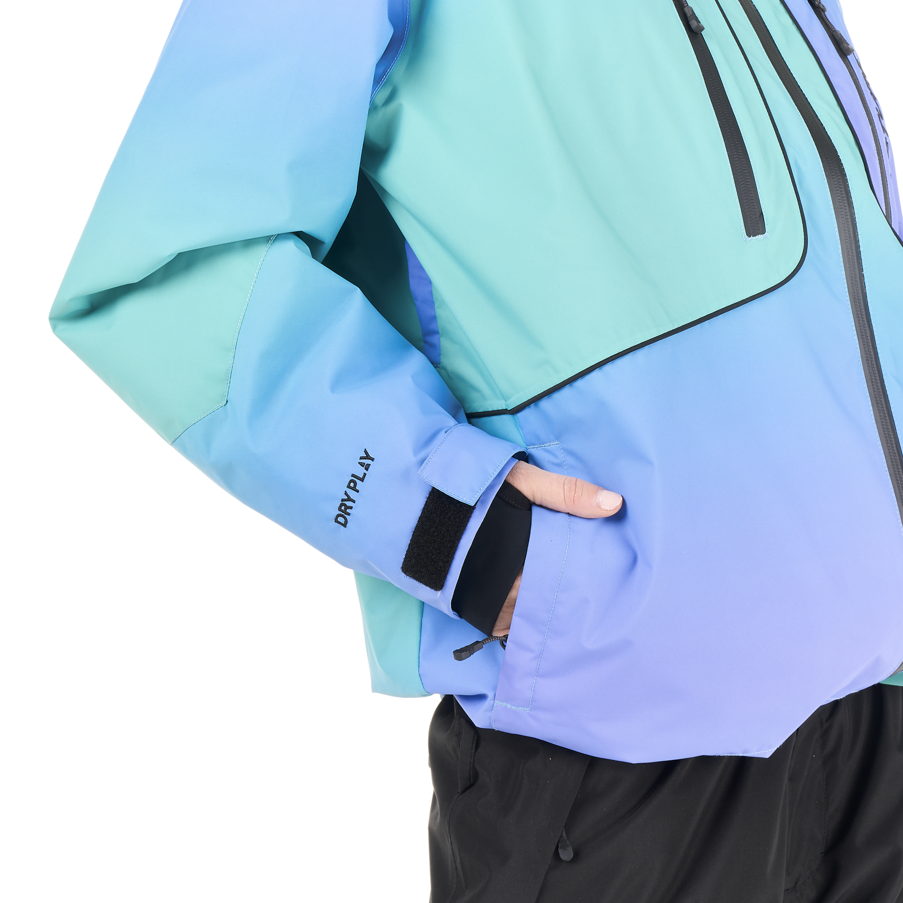 LUMA GRADIENT JACKET __color:Frozen_Gradient_Print#6