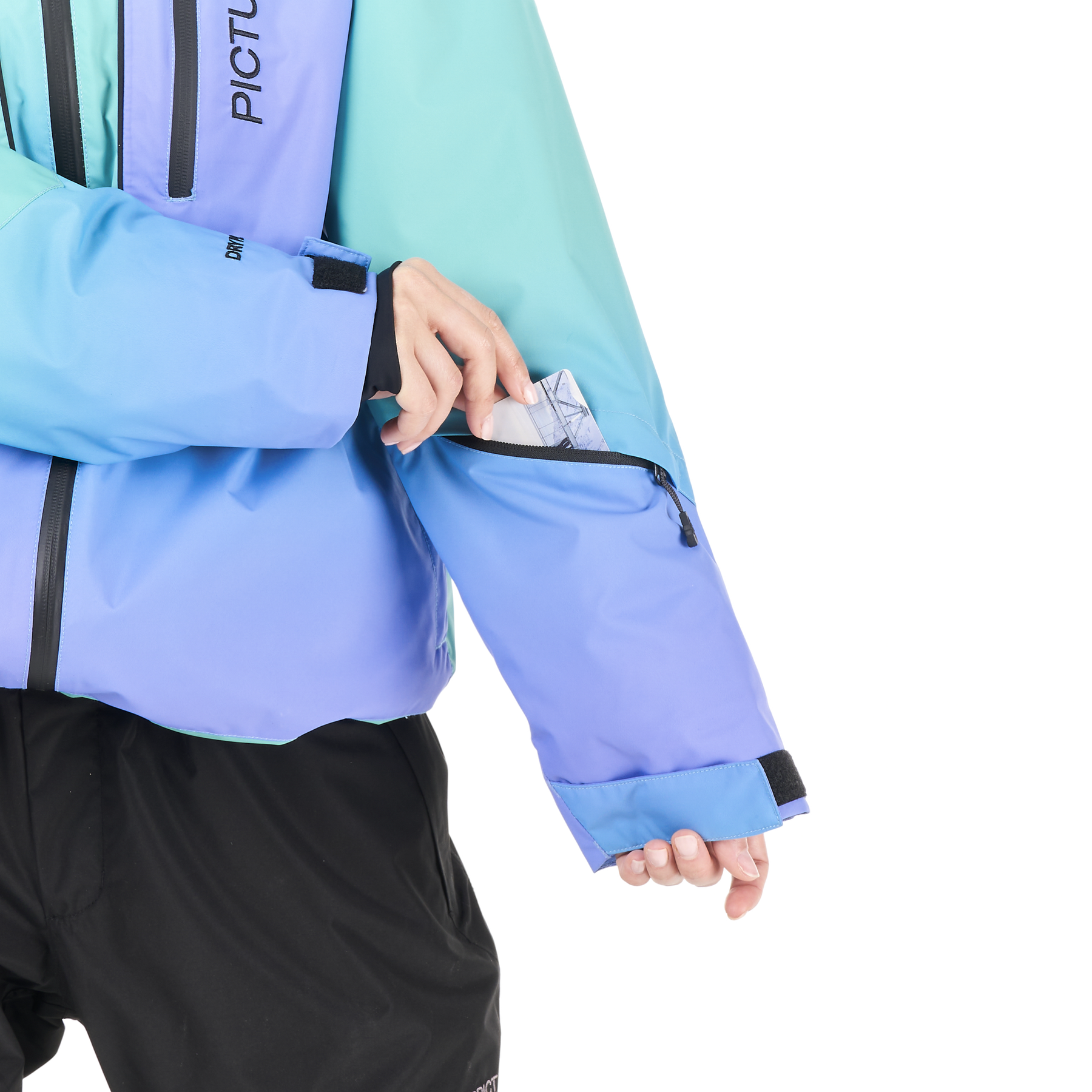 LUMA GRADIENT JACKET __color:Frozen_Gradient_Print#8