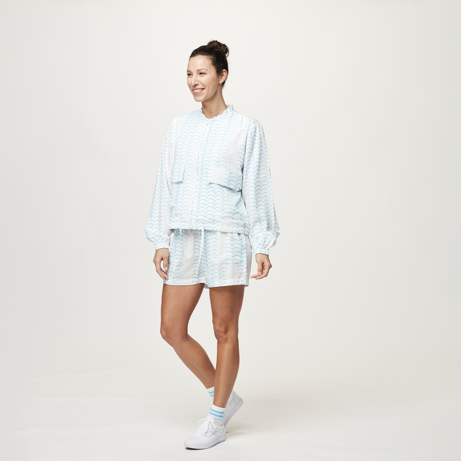MADELEENE JKT __color:Water_Stripes_Print#19