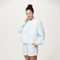 MADELEENE JKT __color:Water_Stripes_Print#20