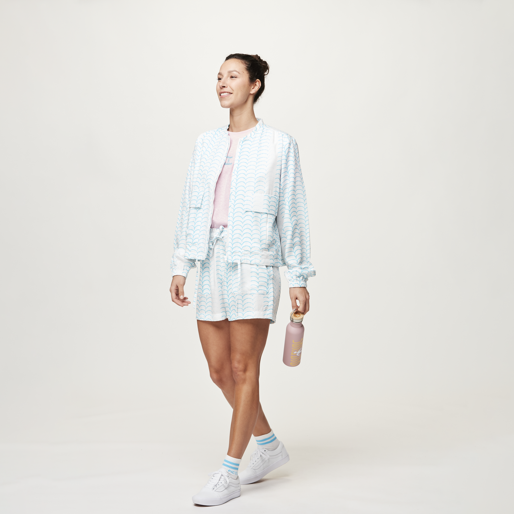 MADELEENE JKT __color:Water_Stripes_Print#23