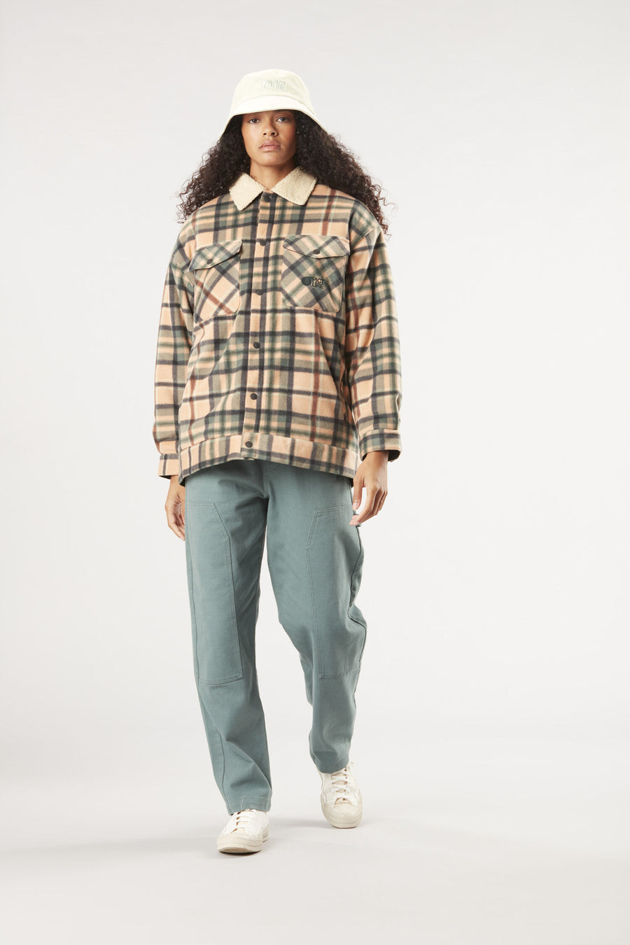 GAIBY JKT __color:Plaid_Toast#25
