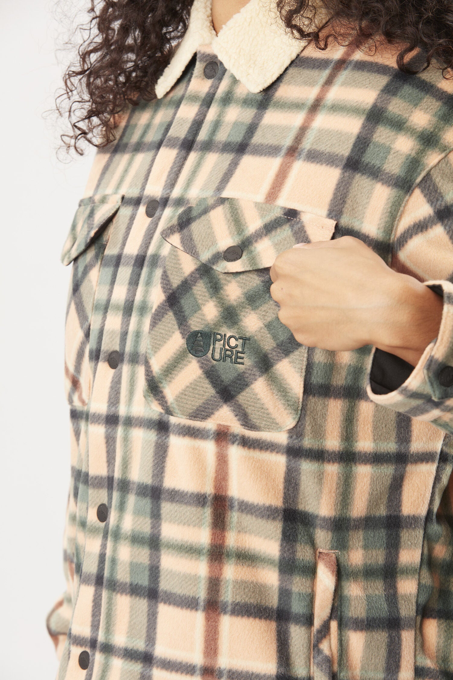 GAIBY JKT __color:Plaid_Toast#30