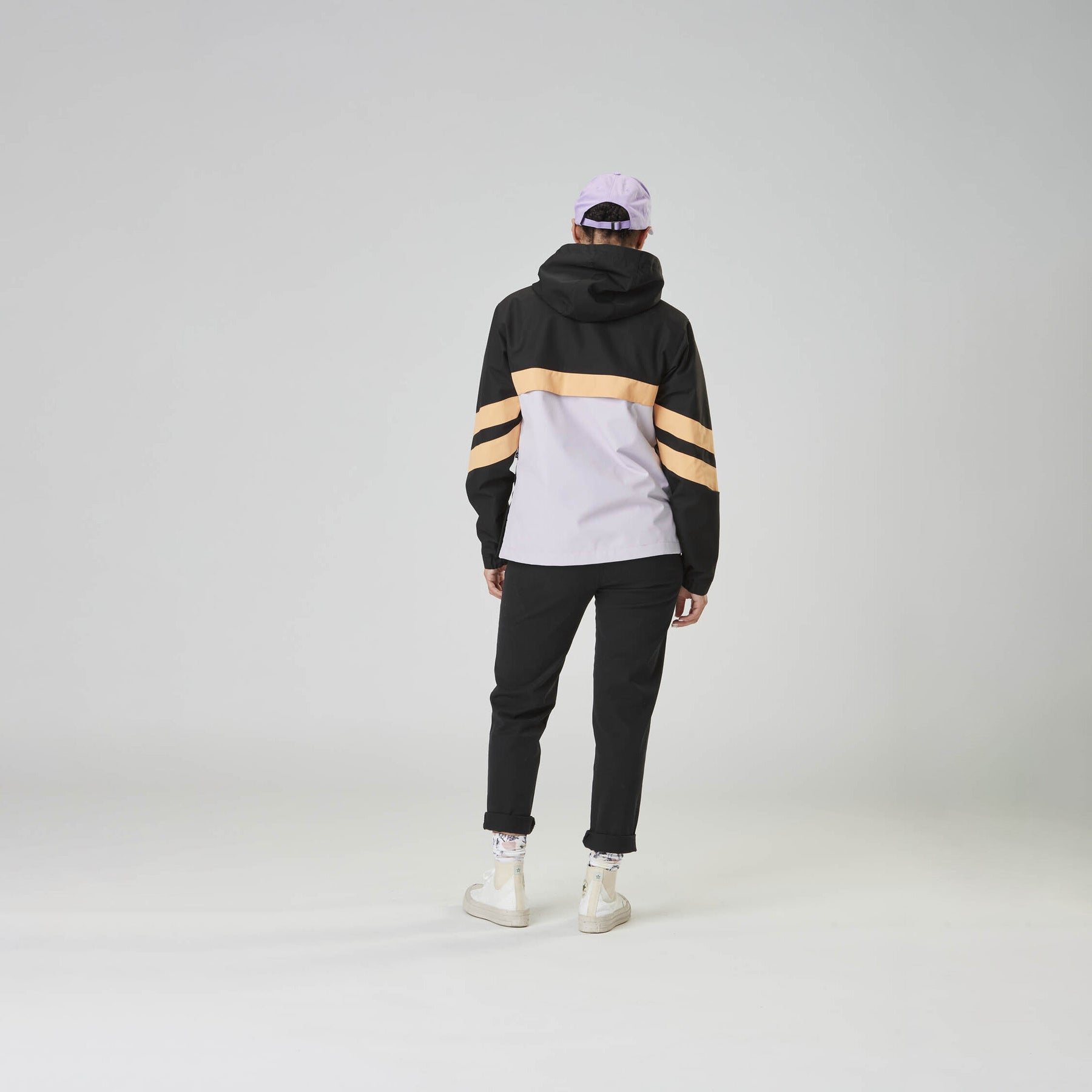 MELRA JKT __color:Black_/_Misty_Lilac#6