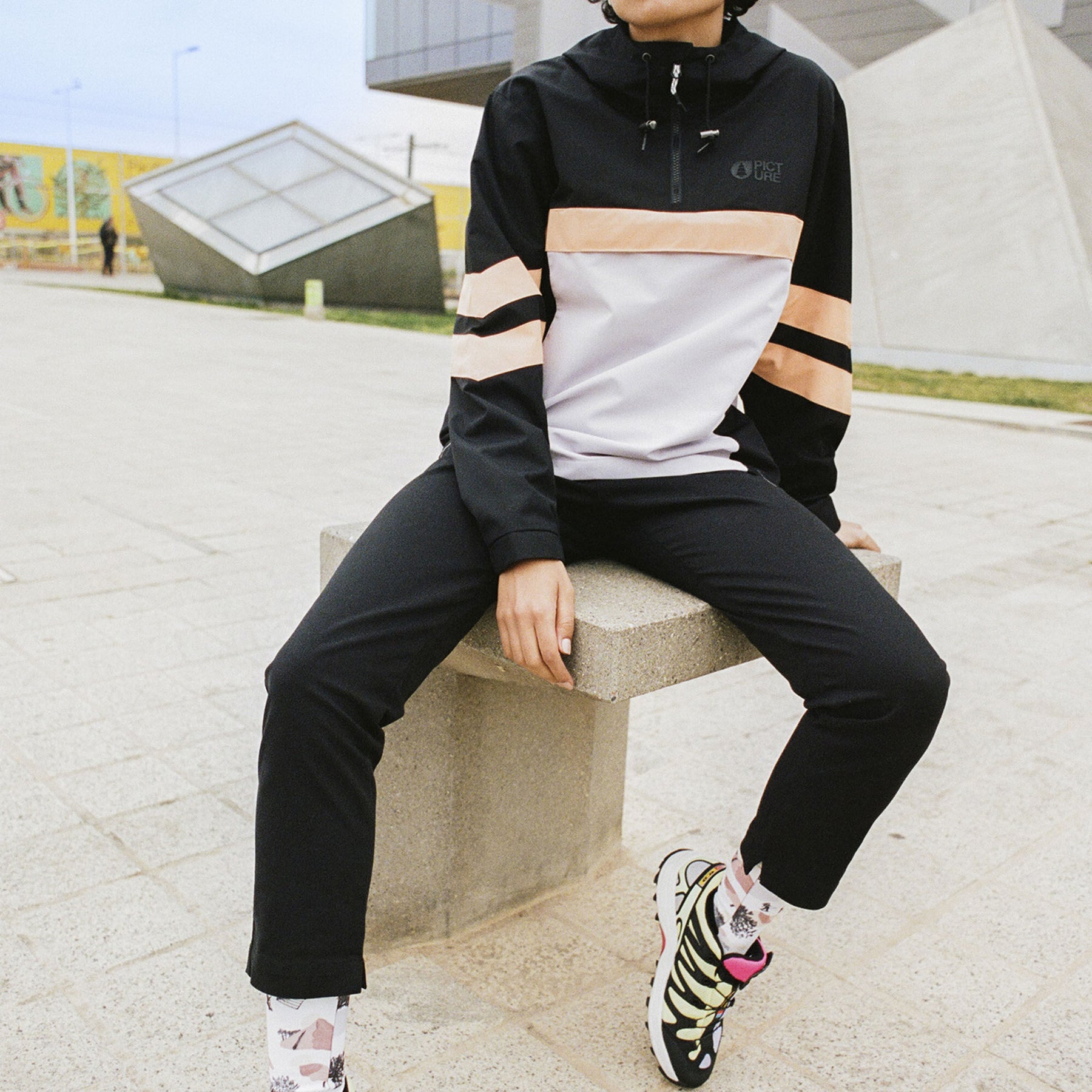MELRA JKT __color:Black_/_Misty_Lilac#17